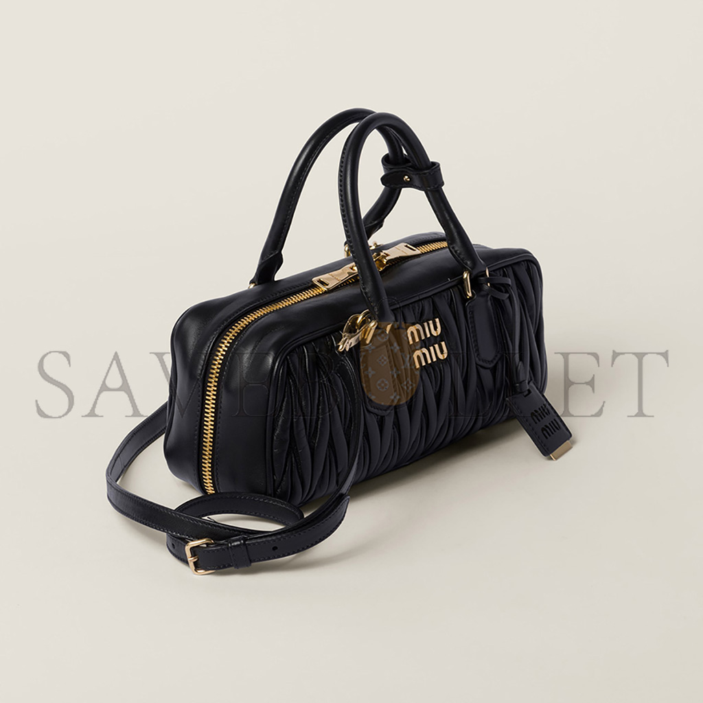 MIU MIU ARCADIE MATELASSÉ NAPPA LEATHER BAG 5BB148 (27*12*9cm) MIU MIU ARCADIE MATELASSÉ NAPPA LEATHER BAG 5BB148 (27*12*9cm)